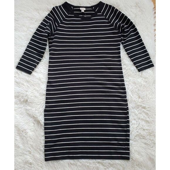 Merona Pullover Knit Dress Striped - Picture 1 of 8